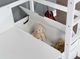 Furniture of America® Callistus White Bunk Bed-3
