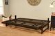 Kodiak Furniture Aspen Twill Black/Reclaim Mocha Full Futon with Mattress-3