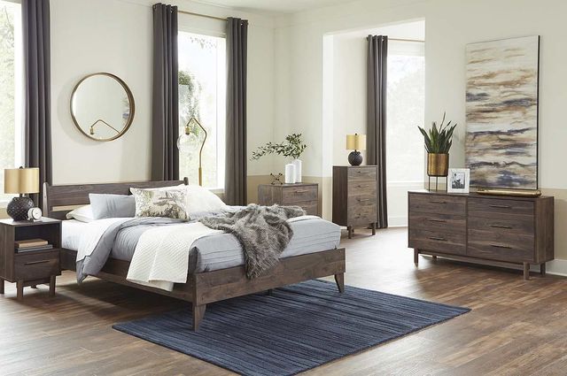 Signature Design by Ashley® Calverson Mocha Chest-4