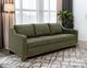 International Furniture Direct Natural Teca Olive Sofa-1