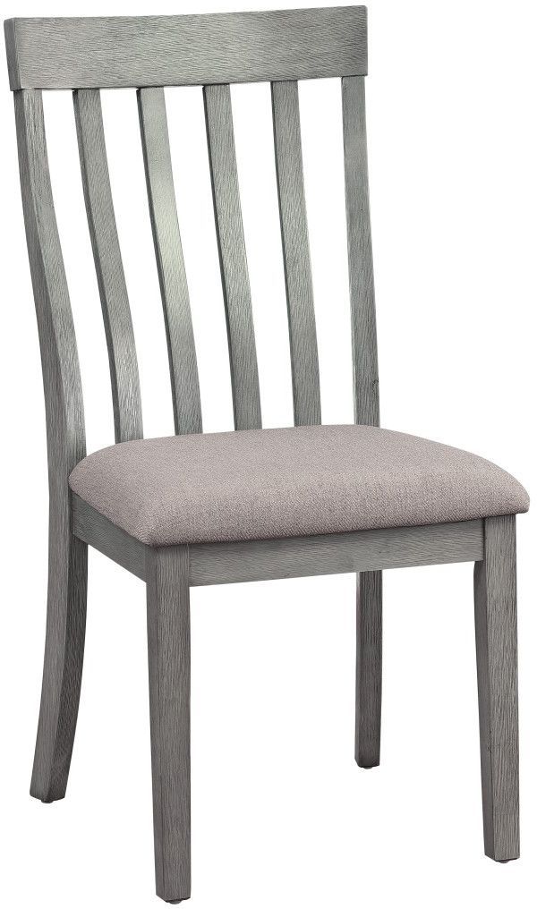 Mazin Furniture Armhurst 6-Piece Two-Tone Gray Dining Set-3