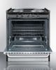 Summit® Professional 30" Stainless Steel Slide-In Electric Range-2