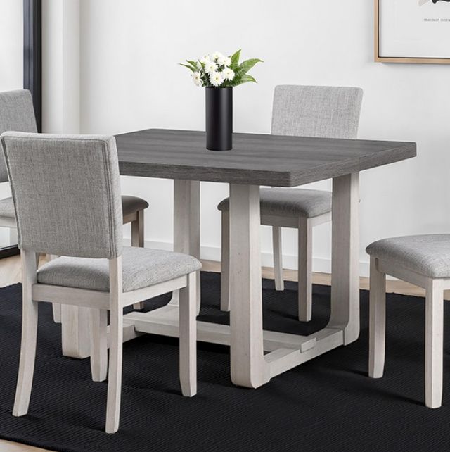 Furniture of America® Sauro Gray Dining Table-1