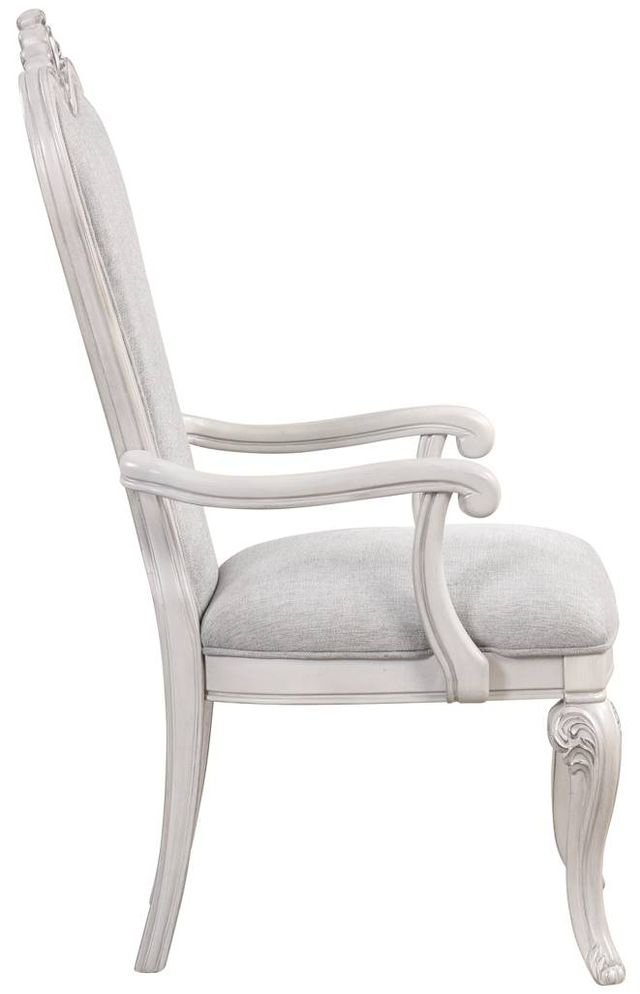New Classic® Home Furnishings Cambria Hills Mist Gray Dining Arm Chair-2