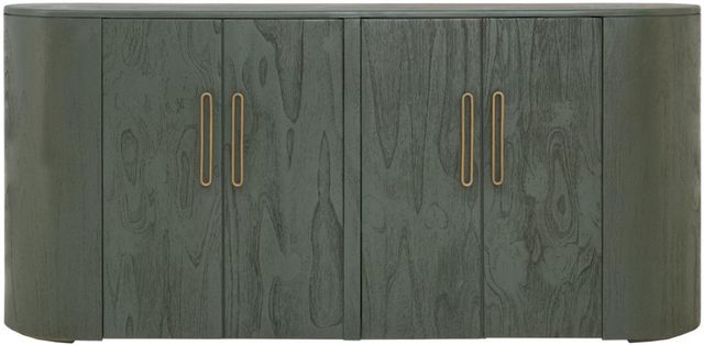 International Furniture Direct Balam Green Console-2