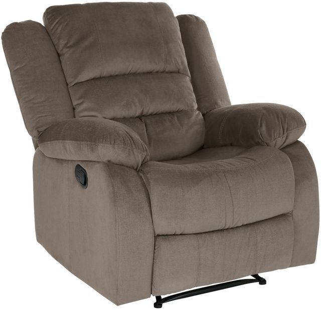 Homelegance® Jarita Chocolate Manual Recliner-0