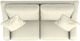 La-Z-Boy® Charlie Ecru Full Sleep Sofa-5