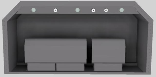Vent-A-Hood® Designer Series 48" Gunsmoke Wall Mounted Range Hood-1
