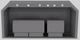 Vent-A-Hood® Designer Series 48" Gunsmoke Wall Mounted Range Hood-1