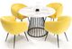 VIG Furniture Modrest Holly Black/White Dining Table-1