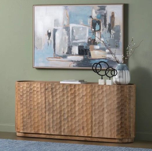 Crestview Collection Blue Mirage Wall Art-1