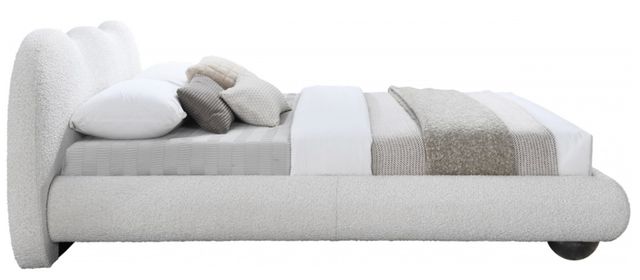 Meridian Furniture Hyde Cream Full Upholstered Panel Bed-2