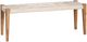 Crestview Collection Biscayne Natural Accent Bench-0