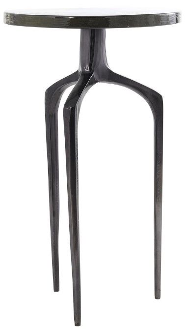 Deco Marche Black/Clear Accent Table-2