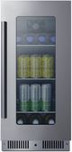 Summit® 15" 2.6 Cu. Ft. Stainless Steel Built-In Beverage Center -1