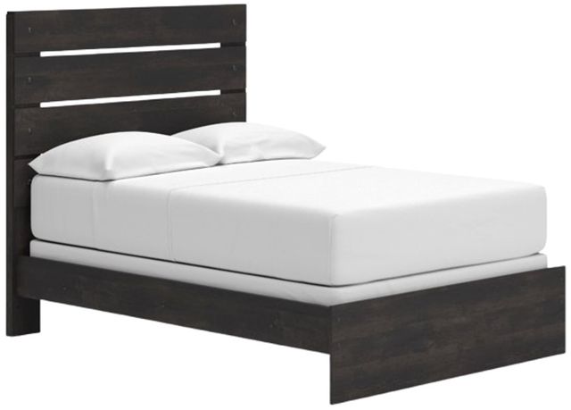 Signature Design by Ashley® Hollivern Dark Gray Full Panel Bed-0