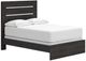 Signature Design by Ashley® Hollivern Dark Gray Full Panel Bed-0