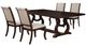 Coaster® Brockway 5-Piece Antique Java/Cream Trestle Dining Set-0