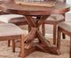 A-America® Anacortes Salvage Mahogany Pedestal Table-0