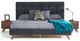 VIG Furniture Modrest Addison Gray/Walnut Eastern King Panel Bed-3