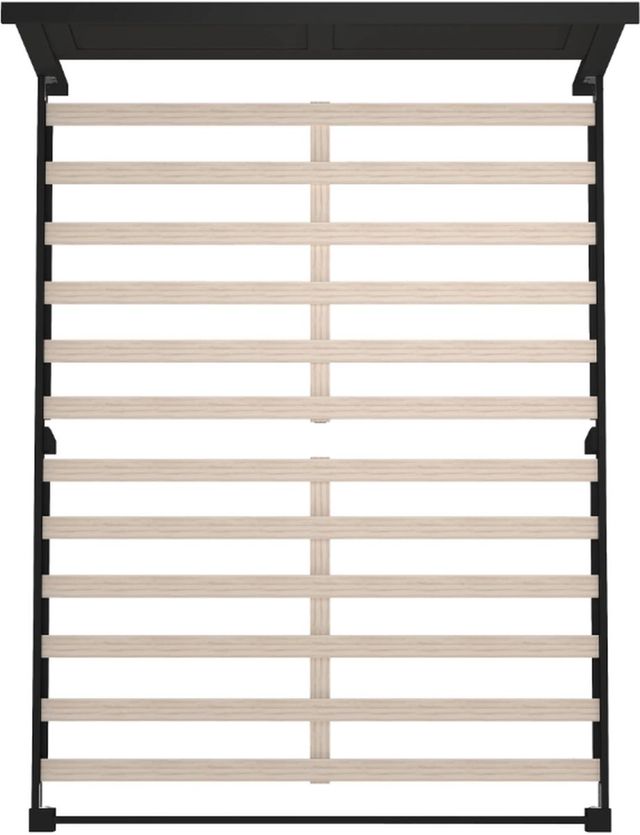 Rize Home Cottage Style Ebony Black Full Panel Bed-3