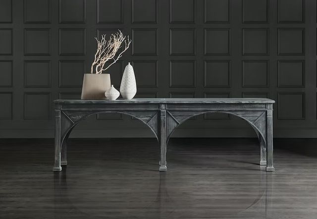 Hooker® Furniture Melange Thunber Dark Charcoal Sofa Console Table-1