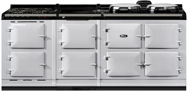 AGA™ Classic R7 210 83" Pearl Ashes Pro Style Dual Fuel Range-0