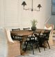 Currey & Company Prosperity French Black Rectangular Chandelier-4