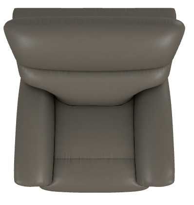 La-Z-Boy® Trouper Tar Power Wall Recliner with Headrest and Lumbar-4