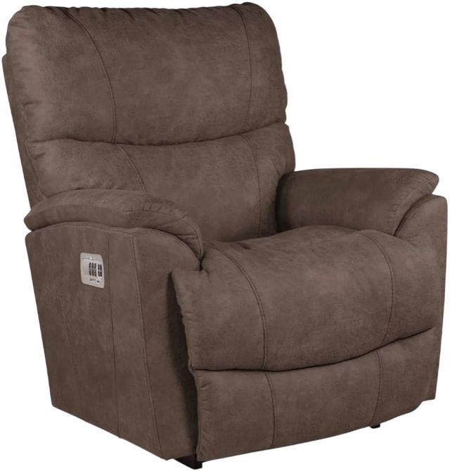 La-Z-Boy® Trouper Mink Power Wall Recliner with Headrest and Lumbar-0