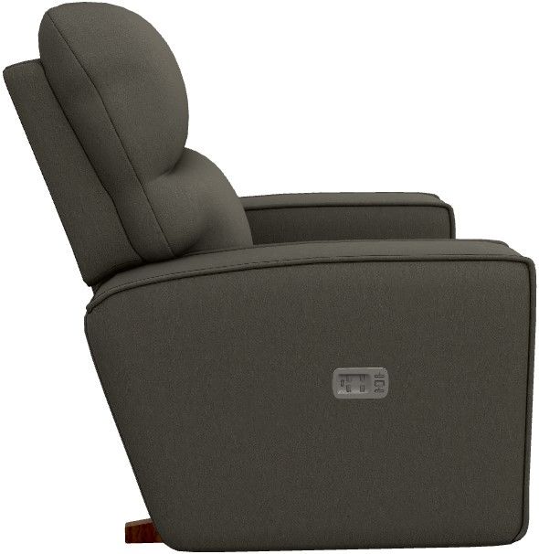 La-Z-Boy® Maddox Smoke Power Rocking Recliner with Headrest and Lumbar-2