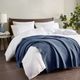 Olliix by INK+IVY Bree Knit Indigo 50" x 60" Throw-3
