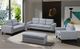 Mazin Furniture Evelyn Light Grey Upholstered Accent Chair-3