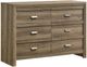 Crown Mark Valor Light Brown Dresser-0
