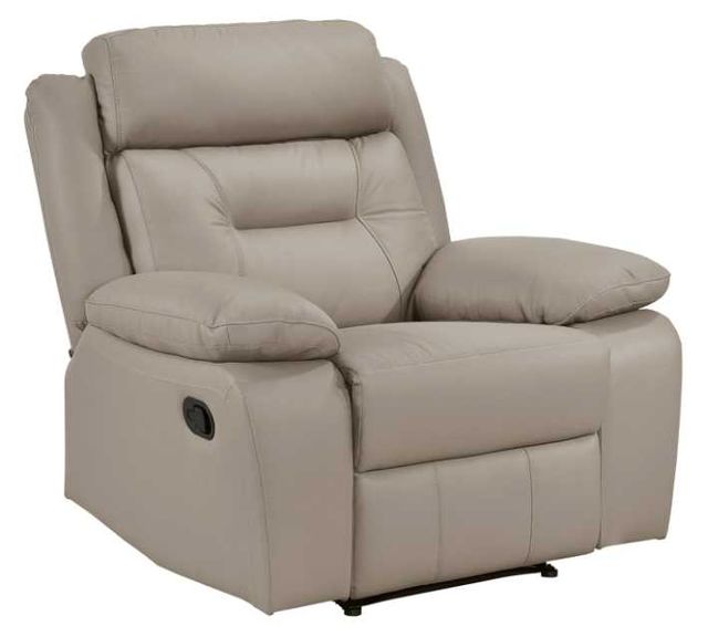 Homelegance® Laconia Latte Manual Recliner-0