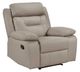 Homelegance® Laconia Latte Manual Recliner-0