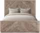International Furniture Direct Balam 4-Piece White King Bedroom Set-1