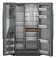 KitchenAid® 36 in. 20.85 Cu. Ft. Juniper Counter Depth Side-by-Side Refrigerator with Exterior Ice and Water Dispenser-2