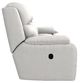 La-Z-Boy® Dorian Cream Manual Reclining Loveseat with Console-3