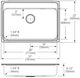 Elkay Lustertone® Classic Lustrous Satin 31" x 22" x 6-1/2" 5-Hole Single Bowl Drop-In ADA Sink-2