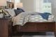 A-America® Westlake Cherry Brown California King Panel Storage Bed-2