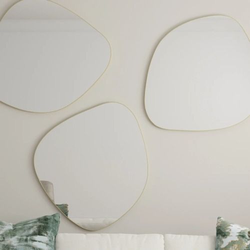 Harp & Finial® Meza Nickel Mirror-3