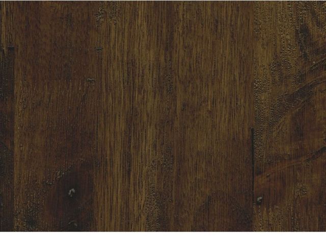 Mazin Furniture Shaffner Rustic Oak Coffee Table with Black Hairpin Legs -3