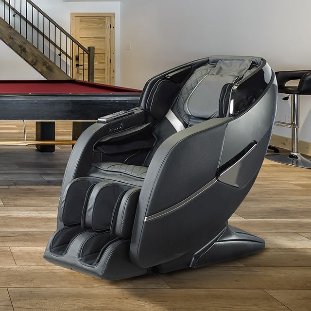 COREnine Black Massage Chair-2