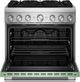 KitchenAid® 36" Cardamom 6 Burner Pro Style Dual Fuel Range with No Preheat Air Fry Mode -1