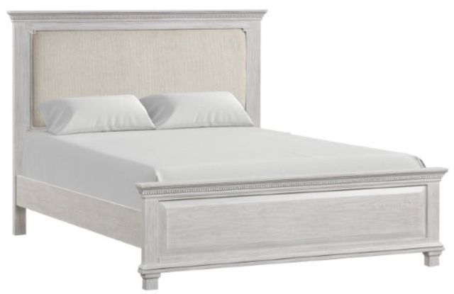 Furniture of America® Swanley Weathered Gray Queen Panel Bed-0