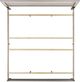 Elements International Makayla Gray Queen Panel Bed-2