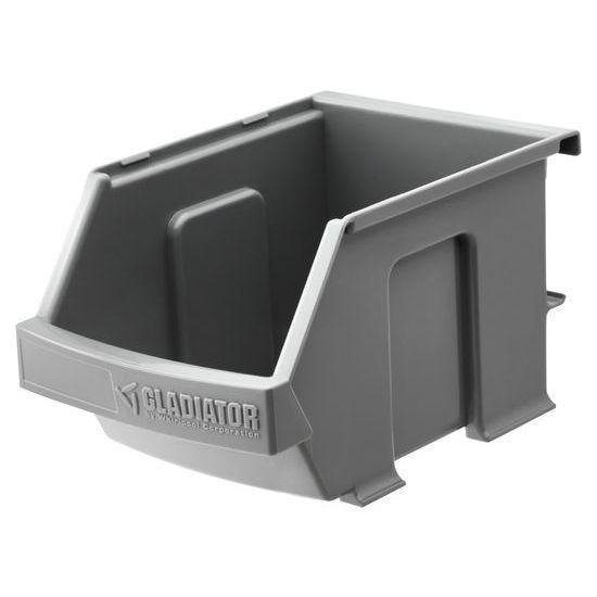 Gladiator® Set of 3 Charcoal Small Item Bins-0