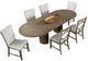 Furniture of America® Clements 7-Piece Gray/Oak Dining Set-0