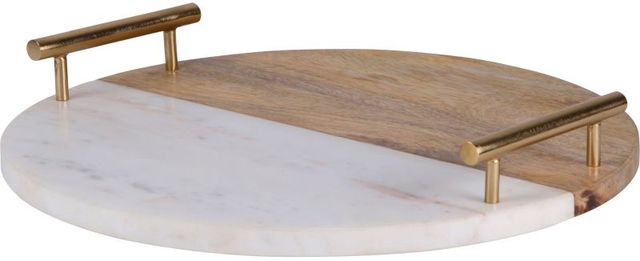 Renwil® Dinova Natural and White Tray-1